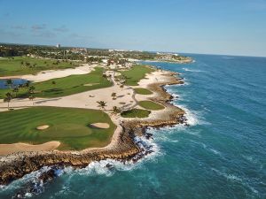 Punta Espada Aerial 17th Green 18th Tee